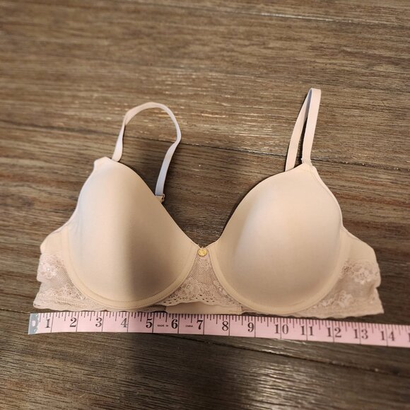 Natori Bliss Perfection Contour Underwire Bra Tan 36B - Picture 4 of 13